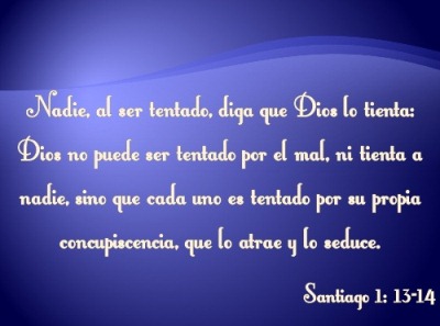 SANTIAGO 1:13-14